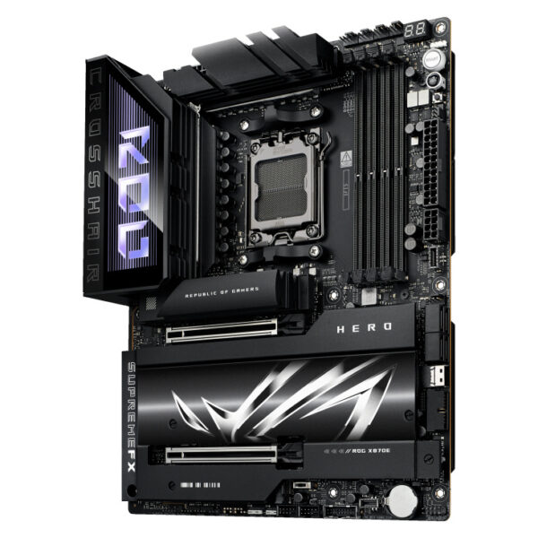 MOTHERBOARD ASUS (ROG CROSSHAIR X870E HERO) SOCKET AM5,PCI-E 5.0,4*DDR5,HDMI,2*USB4,WIFI7,ATX - Imagen 4