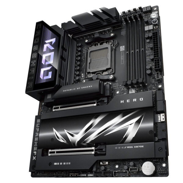 MOTHERBOARD ASUS (ROG CROSSHAIR X870E HERO) SOCKET AM5,PCI-E 5.0,4*DDR5,HDMI,2*USB4,WIFI7,ATX - Imagen 5