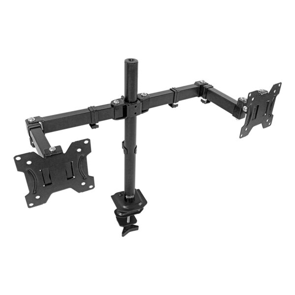 SOPORTE P/MONITOR STYLOS (STGASOP1B) 2 MONITORES, DE ESCRITORIO, 13"-32", HASTA 8KG, NEGRO - Imagen 2