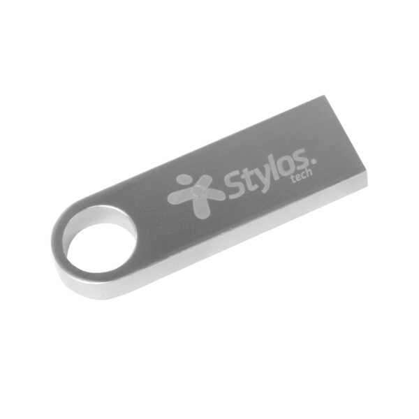 MEMORIA USB STYLOS (STMUSB1B) 8GB, ST100, USB 2.0, METAL PLATA - Imagen 4