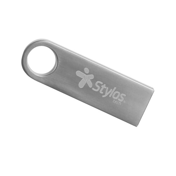 MEMORIA USB STYLOS (STMUSB1B) 8GB, ST100, USB 2.0, METAL PLATA - Imagen 5