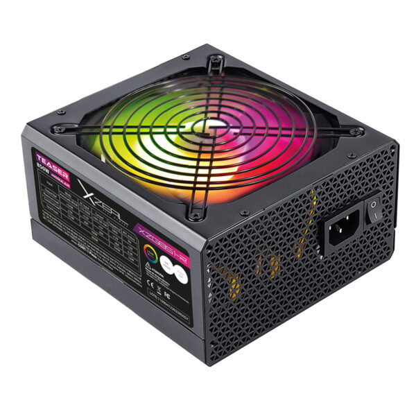 FUENTE DE PODER XZEAL (XZPS850MB) XZ850M, 850W ATX, 80 PLUS ORO, MODULAR, RGB, NEGRO - Imagen 2