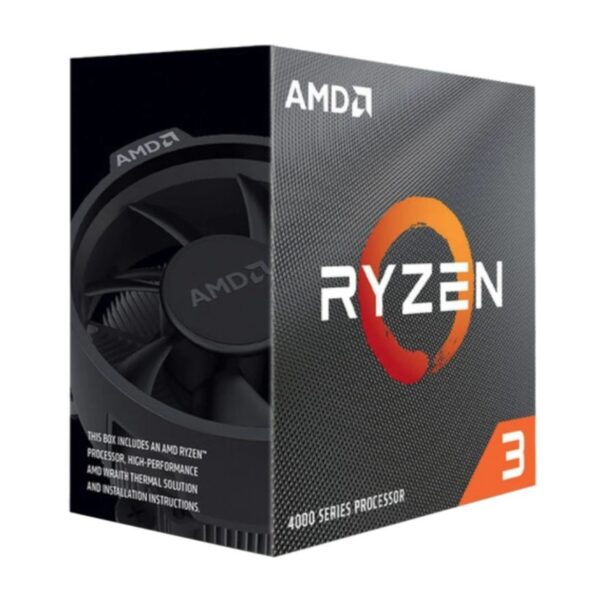 CPU AMD RYZEN 3 4100 4CORE, 4MB,  3.8GHZ, AM4