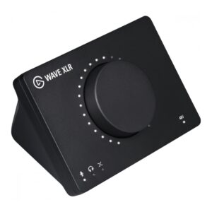 INTERFAZ DE AUDIO ELGATO (10MAG9901) WAVE XLR,ENTRADA XLR,SALIDA AUX 3.5, USB, NEGRO