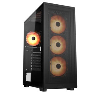 GAB COUGAR MX220 BLANCO RGB CRIST TEMP ATX