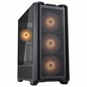 GAB COUGAR MX600 NEGRO RGB CRIST TEMP E-ATX/FULL TOWER