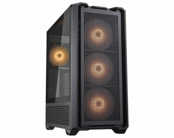 GAB COUGAR MX600 NEGRO RGB CRIST TEMP E-ATX/FULL TOWER