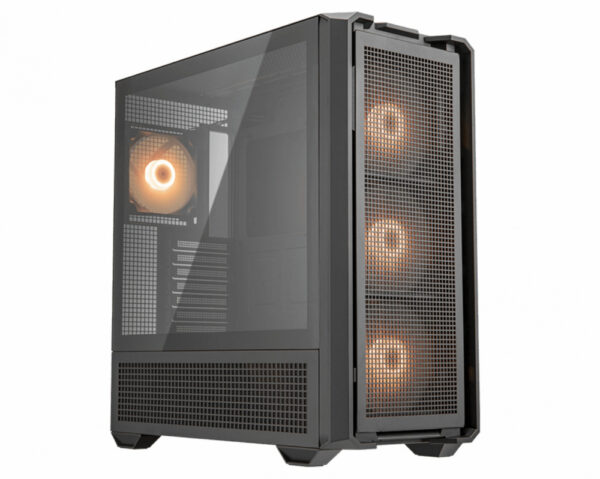 GAB COUGAR MX600 NEGRO RGB CRIST TEMP E-ATX/FULL TOWER - Imagen 2