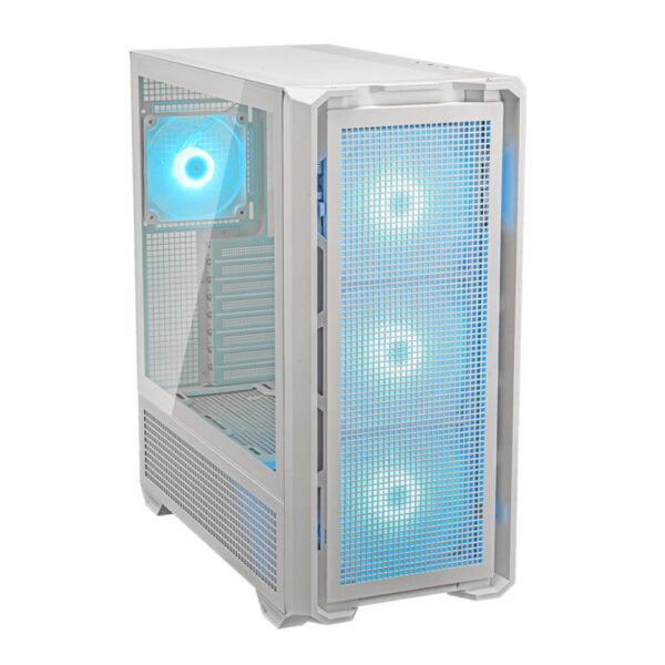 GAB COUGAR MX600 BLANCO RGB CRIST TEMP ATX/FULL TOWER - Imagen 2