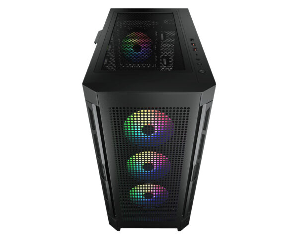 GAB COUGAR AIRFACE PRO NEGRO RGB CRISTAL TEMP EATX - Imagen 5
