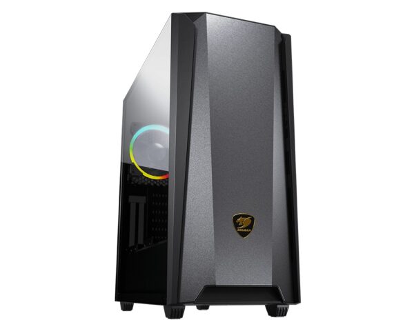 GAB COUGAR MX660 IRON RGB DARK NEGRO EATX