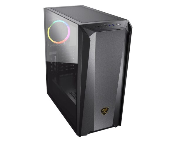 GAB COUGAR MX660 IRON RGB DARK NEGRO EATX - Imagen 2