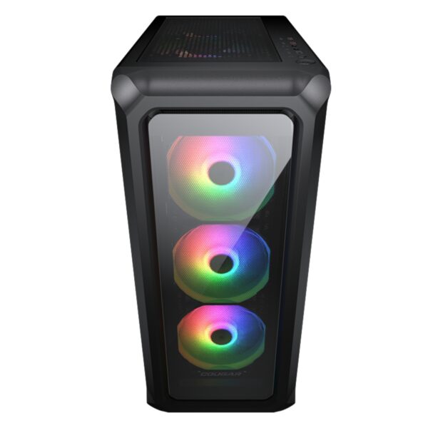GAB COUGAR ARCHON 2 NEGRO RGB CRIST TEMP ATX - Imagen 3