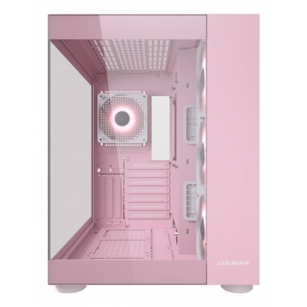 GAB COUGAR FV150 ROSA RGB CRIST TEMP ATX - Imagen 3