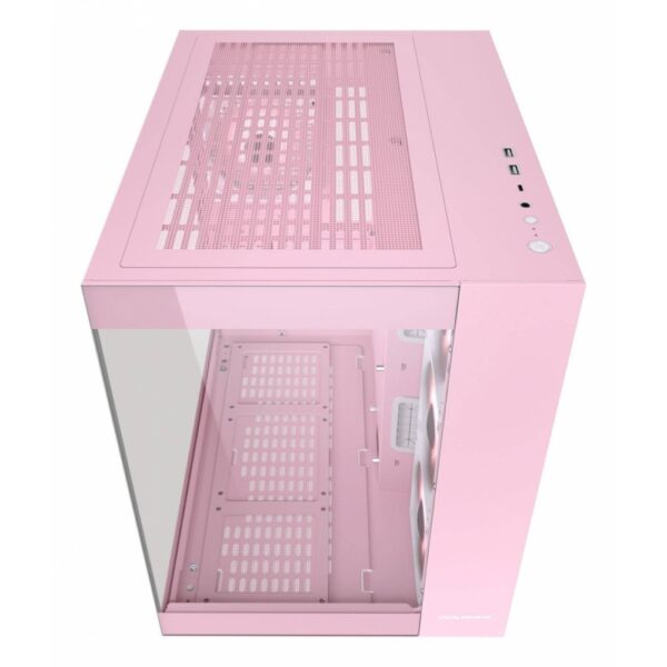 GAB COUGAR FV150 ROSA RGB CRIST TEMP ATX - Imagen 4