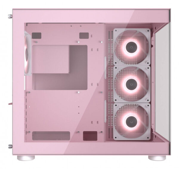GAB COUGAR FV150 ROSA RGB CRIST TEMP ATX - Imagen 5