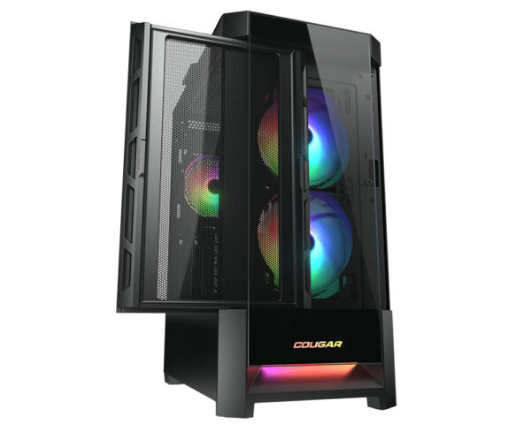 GAB COUGAR DUOFACE NEGRO RGB ATX - Imagen 6