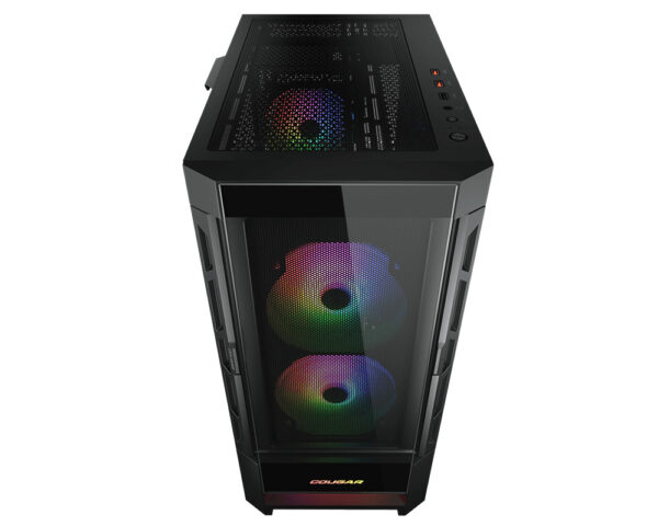 GAB COUGAR DUOFACE NEGRO RGB ATX - Imagen 5