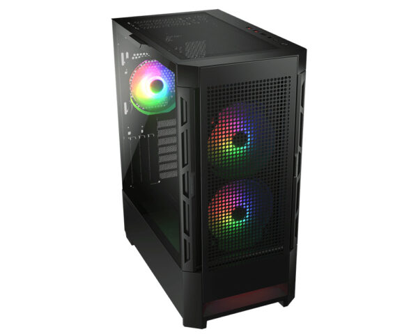 GAB COUGAR AIRFACE NEGRO RGB CRISTAL TEMP EATX - Imagen 3