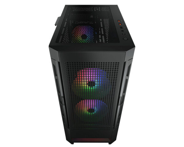 GAB COUGAR AIRFACE NEGRO RGB CRISTAL TEMP EATX - Imagen 4