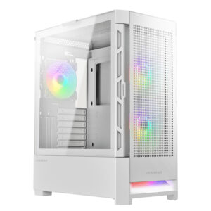 GAB COUGAR AIRFACE BLANCO RGB CRISTAL TEMP EATX