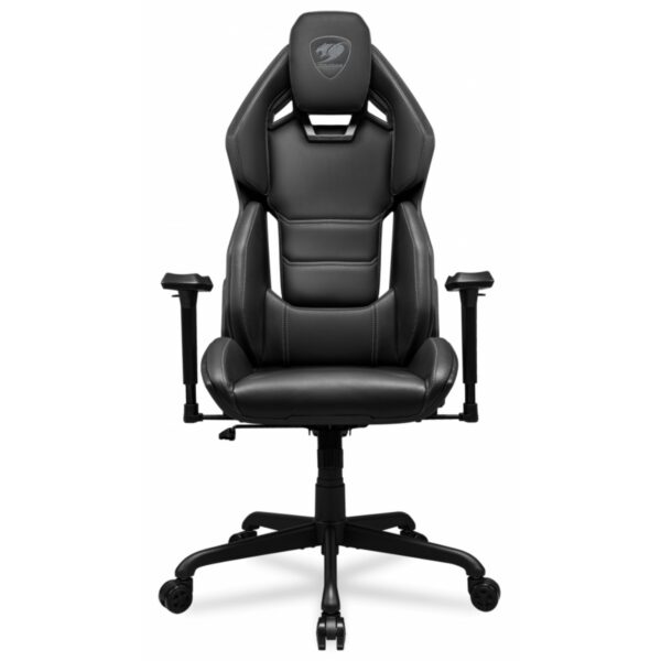 SILLA COUGAR HOTROD BLACK CUERO SINTETICO 136KG