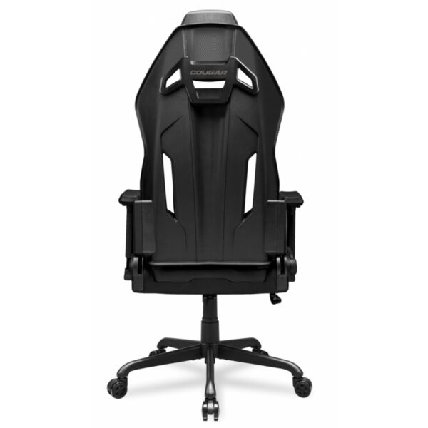 SILLA COUGAR HOTROD BLACK CUERO SINTETICO 136KG - Imagen 5