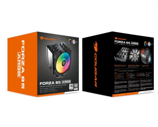 VENTILADOR CPU COUGAR FORZA 85  ARGB - Imagen 6