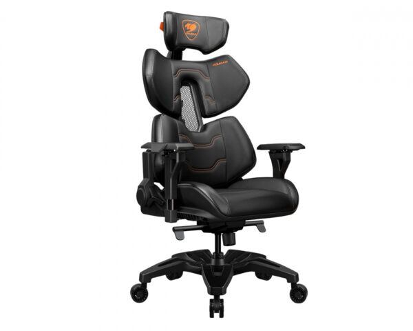 SILLA COUGAR TERMINATOR CUERO SINTENTICO BLACK 135KG - Imagen 2