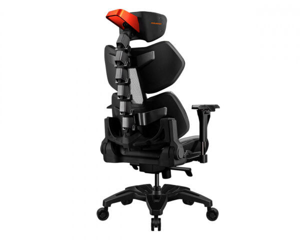 SILLA COUGAR TERMINATOR CUERO SINTENTICO BLACK 135KG - Imagen 4