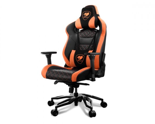 SILLA COUGAR ARMOR TITAN PRO NEGRO/NARANJA - Imagen 2