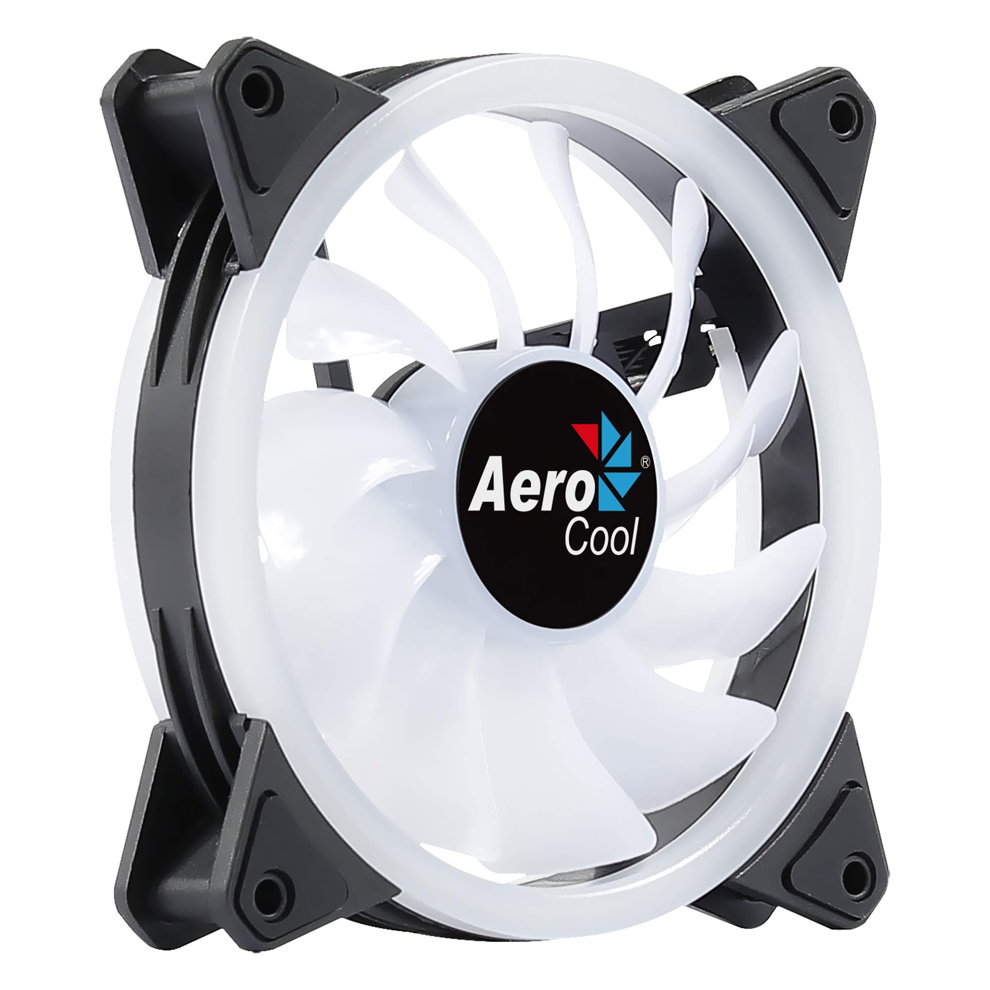 VENTILADOR AEROCOOL 12CM DUO 12 RGB - Imagen 2