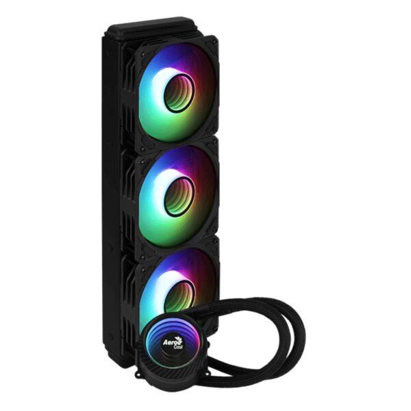 ELIQ AEROCOOL MIRAGE L360 NEGRO, ARGB - Imagen 2