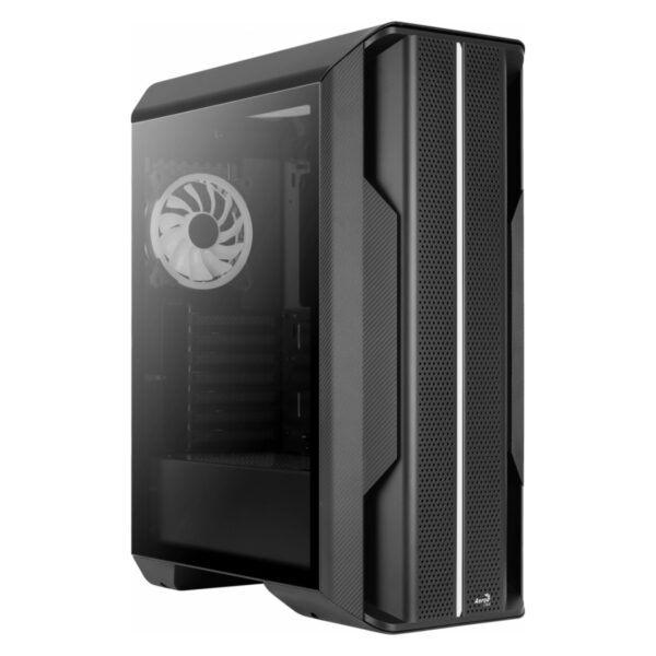 GAB AEROCOOL SPLINTER DUO G V1 NEGRO, ARGB, ATX - Imagen 5