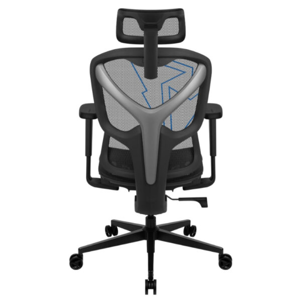 SILLA THUNDER X3 YTC RACER ESPUMA DE ALTA DENSIDAD CON COBERTURA DE PU 150KG BLUE - Imagen 5