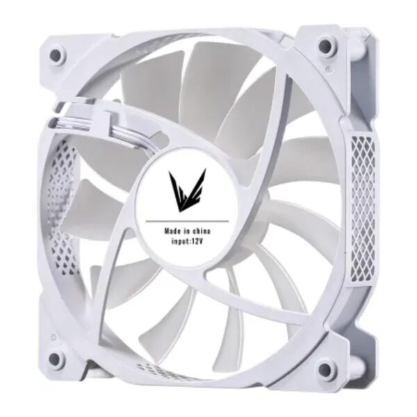 VENTILADOR FORMULA COSMIC 12WH WHITE 120MM ASPAS ARGB - Imagen 2