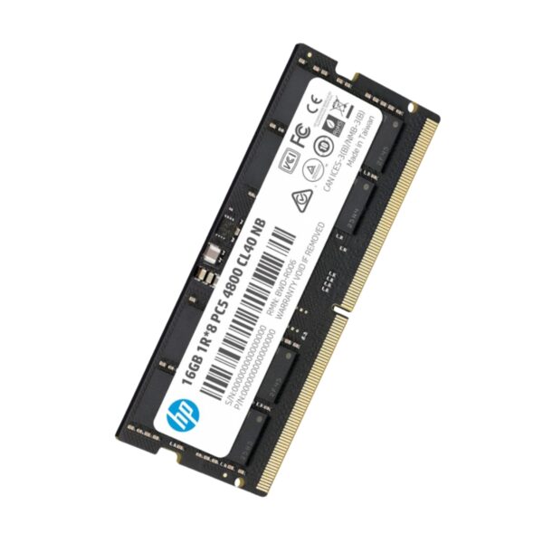 MEMORIA SODIMM DDR5 HP (6H310AA) X1, 16GB 1X16GB 4800MHZ, BLACK, CL40