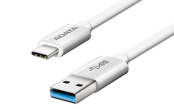 CABLE ADATA USB C MACHO A USB A MACHO 1 METRO BLANCO ACA3AL 100CM CSV - Imagen 2