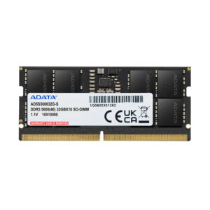 MEMORIA RAM SODIMM ADATA 16GB DDR5 5600MHZ AD5S560016GS
