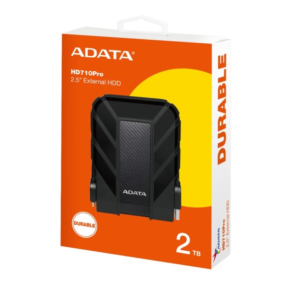 DISCO DURO EXTERNO ADATA PRO 2TB HD710 USB 3.1 2.5P NEGRO AHD710P 2TU31 CBK - Imagen 4