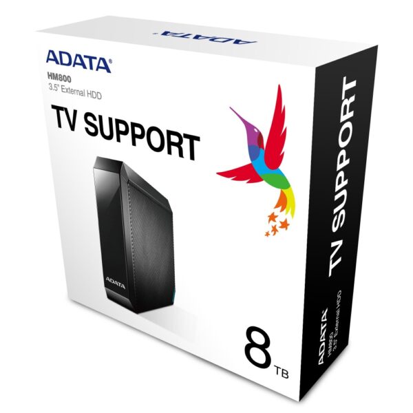 DISCO DURO EXTERNO ADATA 8TB AH800 USB 3.0 3.5P NEGRO AHM800 8TU32G1 CUSBK - Imagen 5