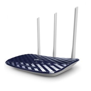 ROUTER TP-LINK (ARCHER C20) AC750, INALAMBRICO, 433MBPS, 5X ETHERNET, DUAL 2.4/5GHZ, 3 ANTENAS