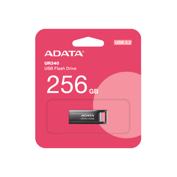 MEMORIA USB ADATA UR340 3.2 NEGRA AROY UR340 256GBK - Imagen 3