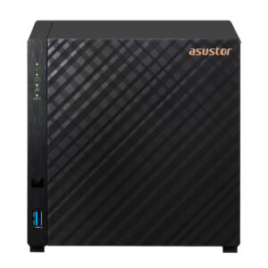NAS ASUSTOR DRIVESTOR 4 (AS1104T), CPU QUADCORE 1.4GHZ, 1GB, 4 BAHIAS 3.5" SATA HDD