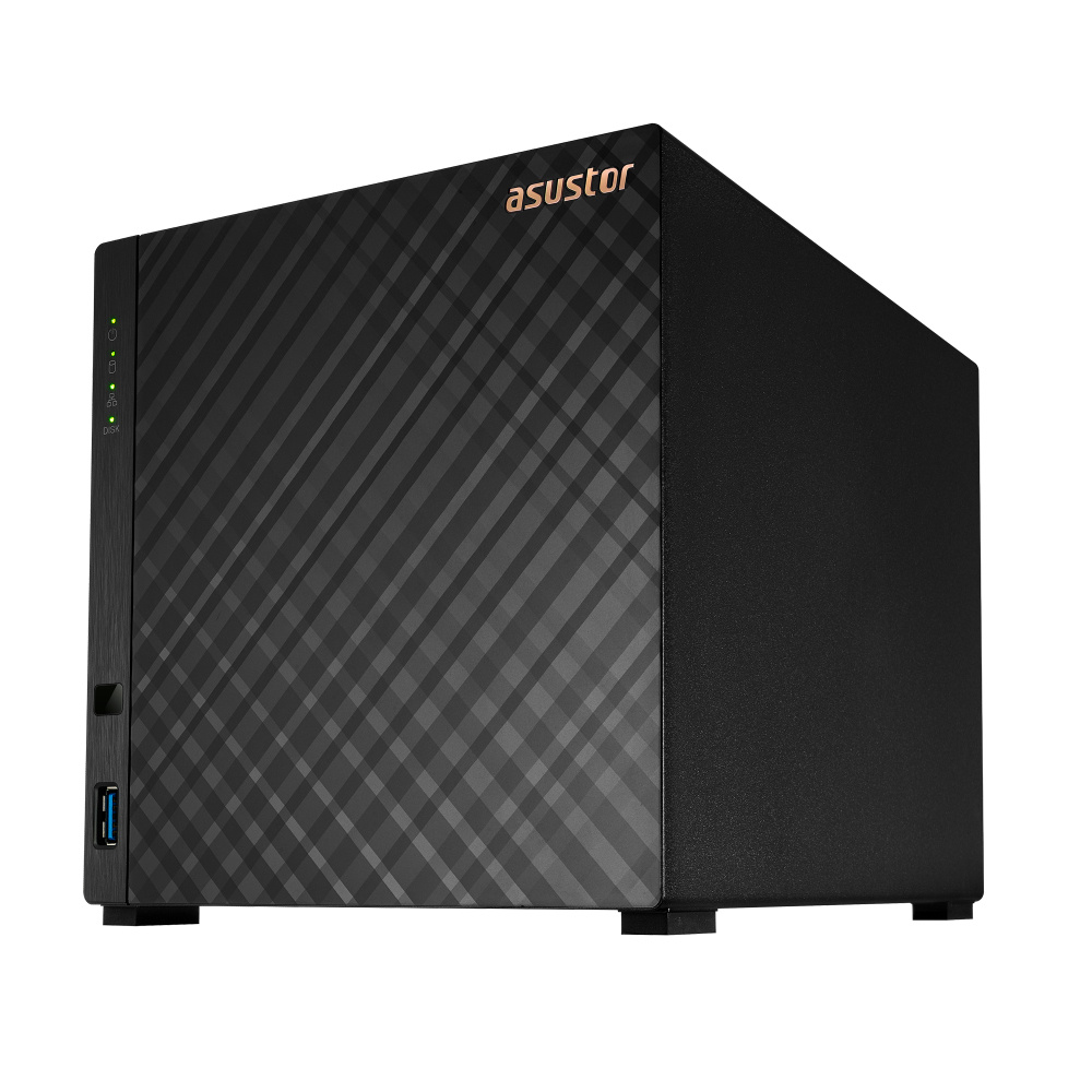 NAS ASUSTOR DRIVESTOR 4 (AS1104T), CPU QUADCORE 1.4GHZ, 1GB, 4 BAHIAS 3.5" SATA HDD - Imagen 4