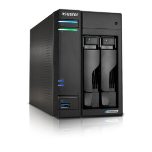 NAS ASUSTOR LOCKERS2 G2 AS6702T 2XSATA3 6GB/S 3.5"/2.5"4XM.2NVME4GB DDR4QUADCORE2.0GHZ 2X2.5GBETERNE