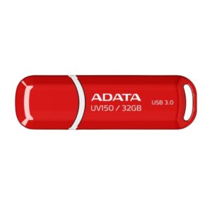 MEMORIA USB ADATA UV150 32GB 3.2 CON TAPA ROJO AUV150 32G RRD