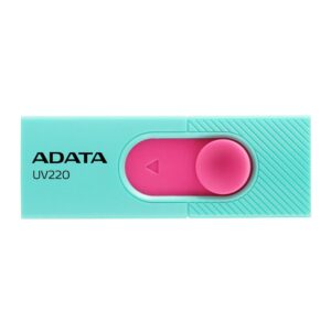MEMORIA USB ADATA UV220 32GB USB 2.0 ROSA TURQUESA AUV220 32G RGNPK
