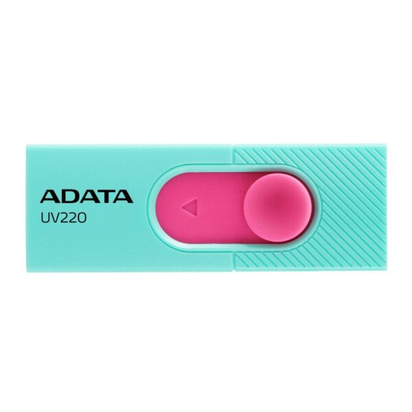 MEMORIA USB ADATA UV220 32GB USB 2.0 ROSA TURQUESA AUV220 32G RGNPK