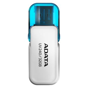 MEMORIA USB ADATA 32GB 2.0 AUV240 BLANCA AUV240 32G RWH